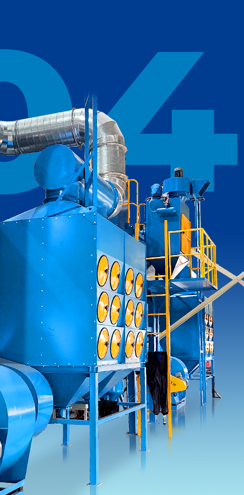 HỆ THỐNG THU HỒI VÀ PHUN HẠT THÉP