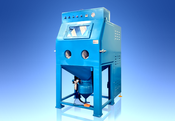 Buồng phun hạt mài 500L