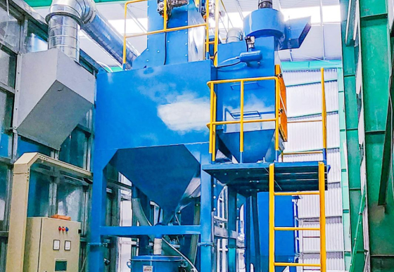 Hệ Thống Thu Hồi và Phun Hạt Thép - CTY TNHH Xây Lắp - Cơ Khí Tân Hoàng Long